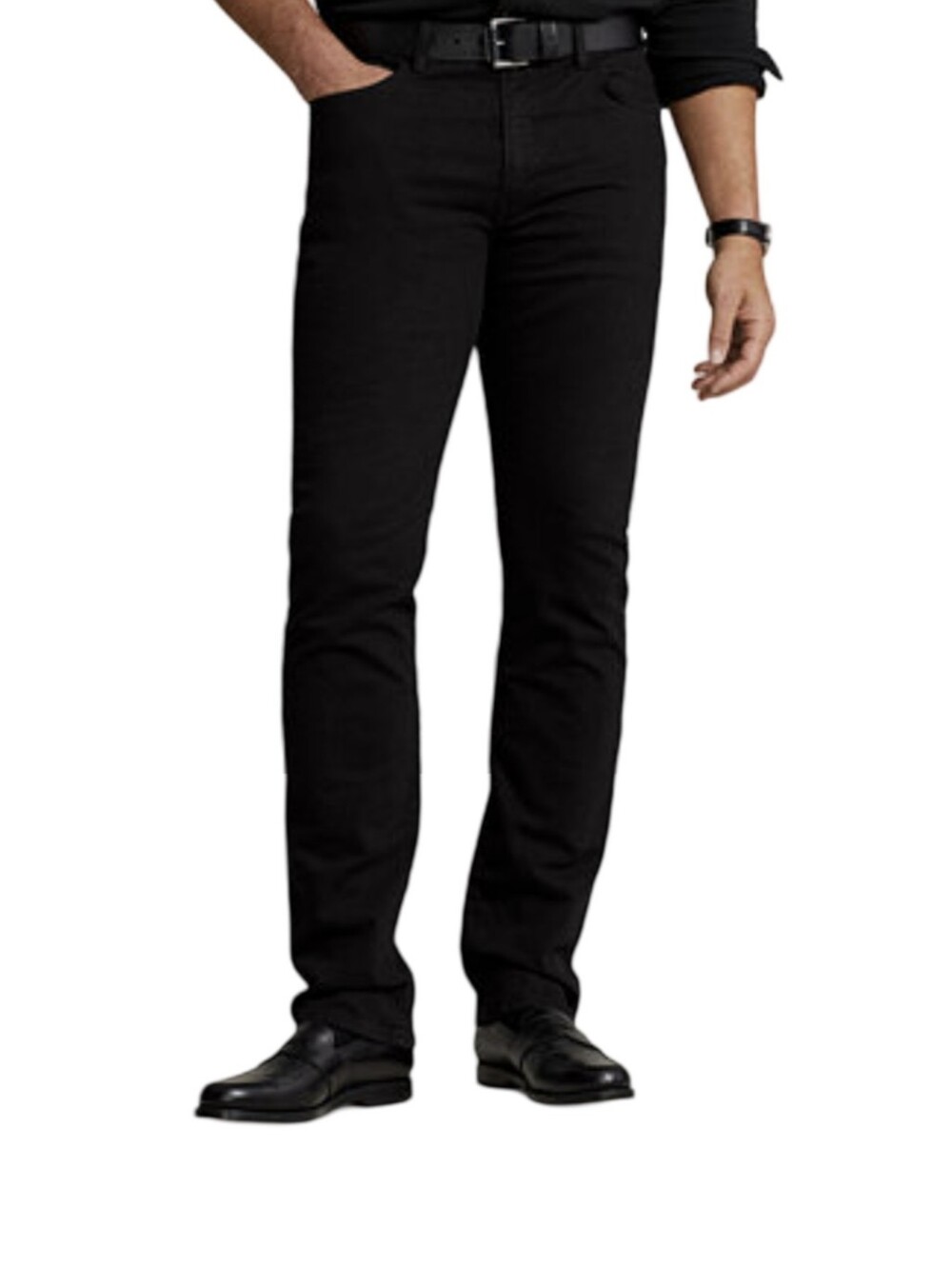 Polo Ralph Lauren Men's Black Slim Fit Jeans 36 X 30
